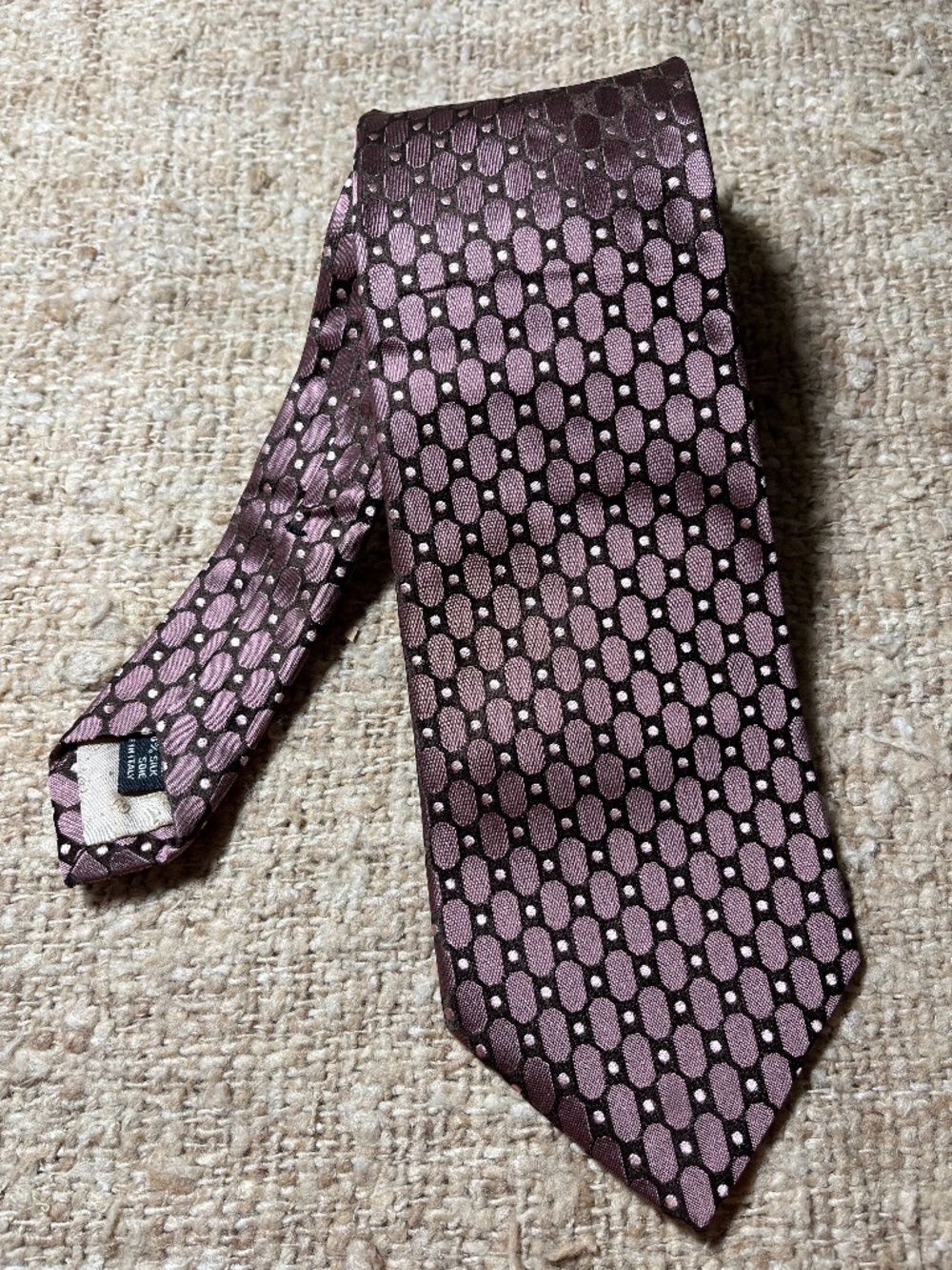 GUCCI Mens Silk Necktie